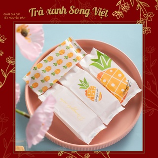 Set 50 vỏ bánh dứa loại đẹp kèm khay đựng bánh