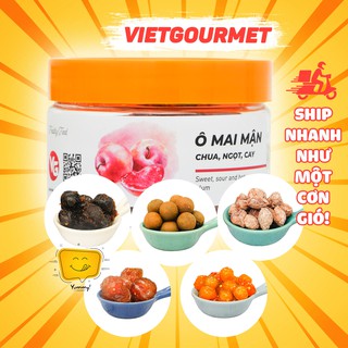 Ô Mai MIX Vietgourmet 8 vị ngon nhất, Đặc Sản Hà Nội, đồ ăn vặt, quà tặng hấp dẫn