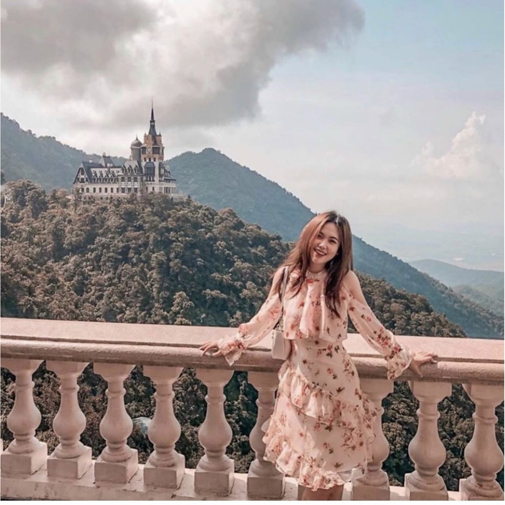 Váy maxi đẹp, đầm xòe nữ dáng dài phong cách nữ tính, hàng chuẩn đẹp bán shop, phom dưới 53kg | BigBuy360 - bigbuy360.vn