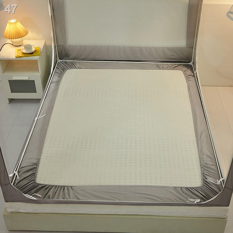 WZGiá đỡ lưới chống muỗi Yurt hộ gia đình cố định rơi 1,8m giường 1,2m trẻ em kèm theo khóa kéo đầy đủ mã hóa