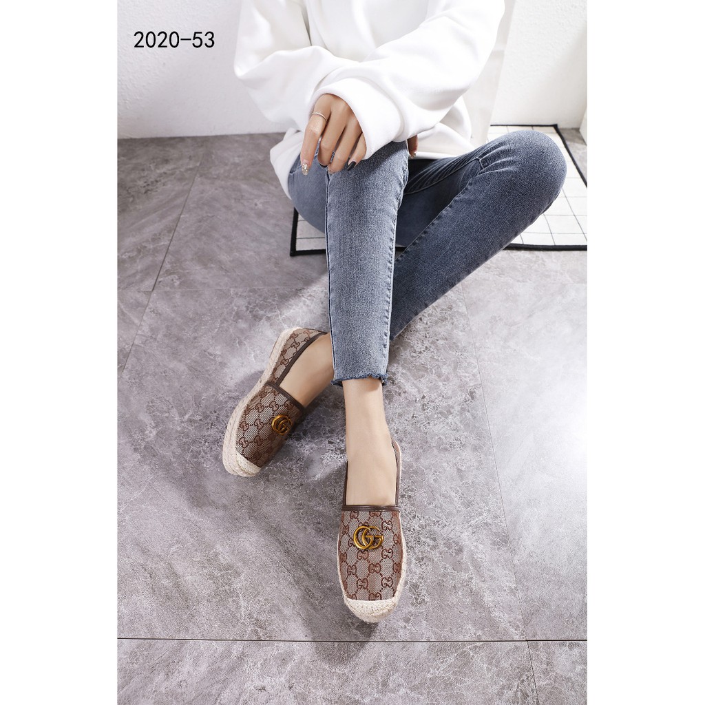 Giày Thể Thao Gucci Vải Canvas Thời Trang 2020-53 55