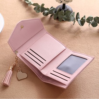 Ví nữ mini cầm tay có nơ