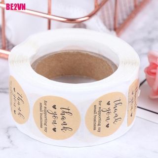 [W&T]Cuộn 500 Nhãn Dán In Với Cảm Ơn