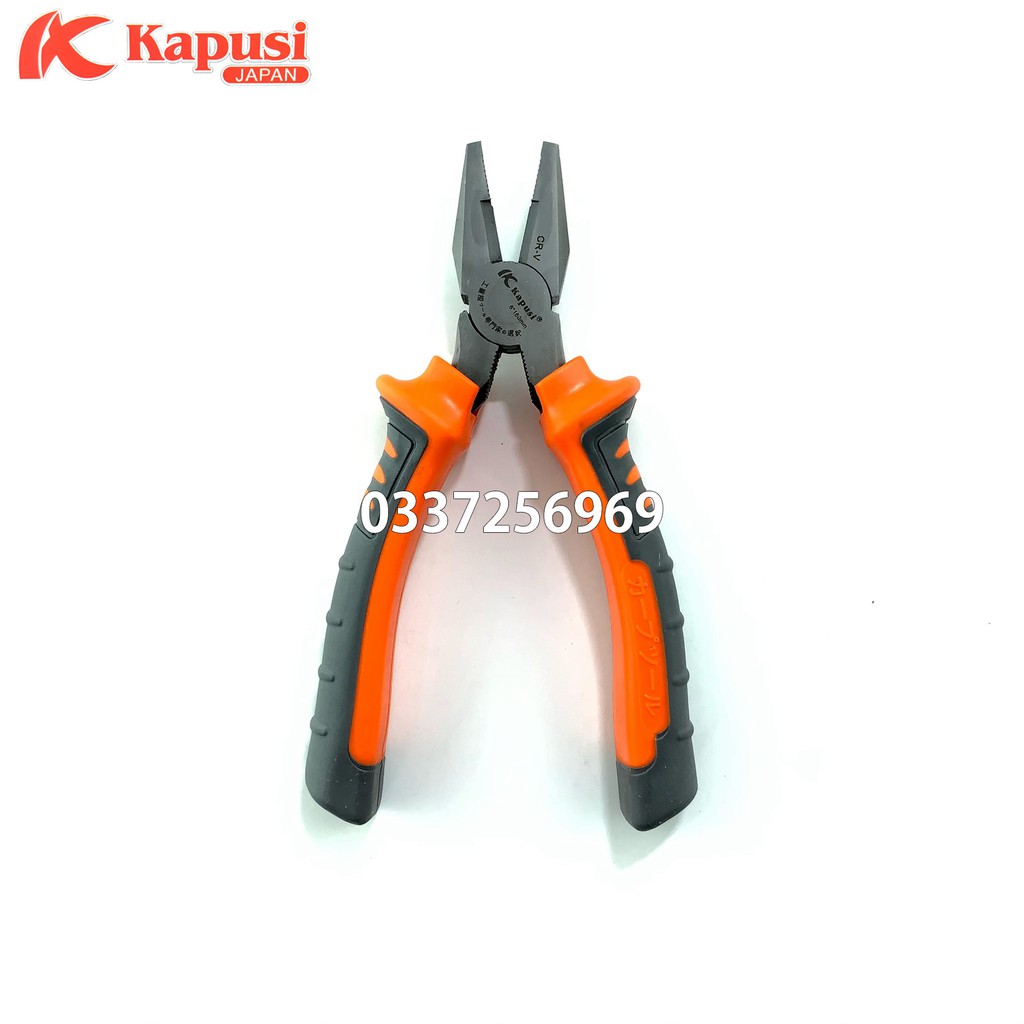 Kìm điện đa năng cao cấp thép CR-V Kapusi 6inch - 150mm