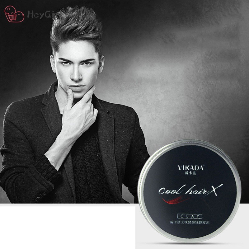 Matte Hair Styling Wax Men Hair Styling Mud Strong Hold Non Greasy
