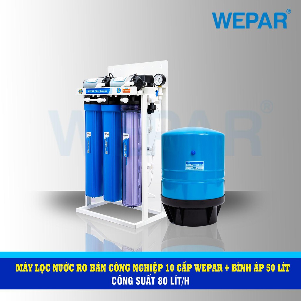 MÁY LỌC NƯỚC BÁN CÔNG NGHIỆP RO 10 CẤP WEPAR