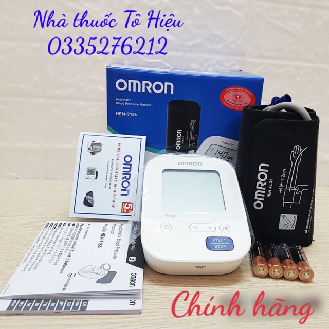 Máy đo huyết áp Omron Hem 7156 bắp tay - Đột phá mới (Chính Hãng)