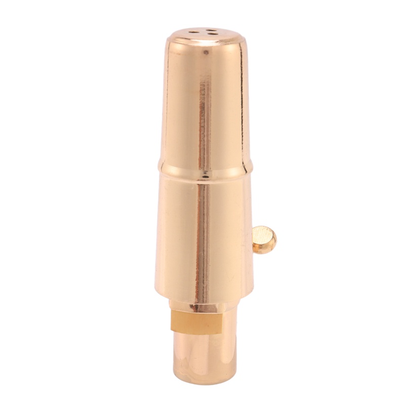 Golden Alto Sax Saxophone Mouthpiece with Cap and Ligature Musical Instruments Parts