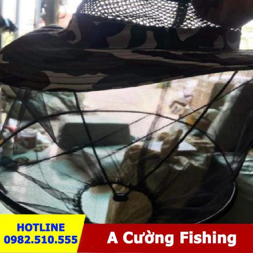 Mũ bắt ong chống ong đốt, muỗi đốt tiện lợi