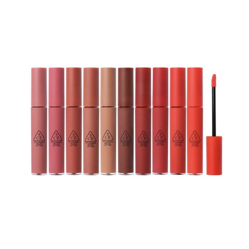 ( có sẵn ) Son kem lì 3CE Velvet Lip Tint | Thế Giới Skin Care