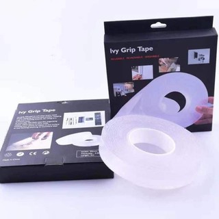 [hàng loại 1] Băng Keo 2 Mặt Siêu Dính Chống Thấm Nước Trong Suốt Nano - Cuộn Keo Dán Đa Năng Chịu Lực