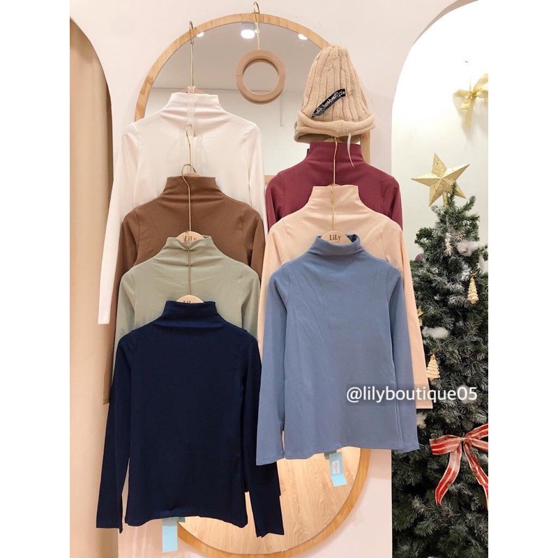Áo giữ nhiệt cổ 3cm