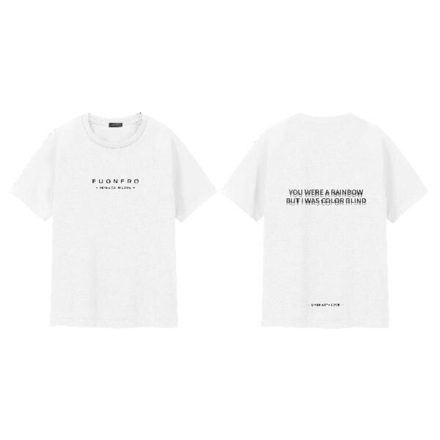 Color blind white tshirt
