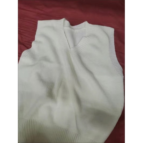 [Order 7-10 ngày] áo len gile trơn cổ chữ V (Kèm ảnh thật) | BigBuy360 - bigbuy360.vn