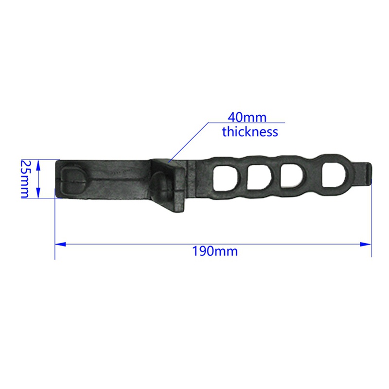 4 cái Đèn pha xe máy Giá đỡ cố định Đai đèn pha Đai cao su cho KTM XCW EXCF HUSQVARNA FC250 2005-2020