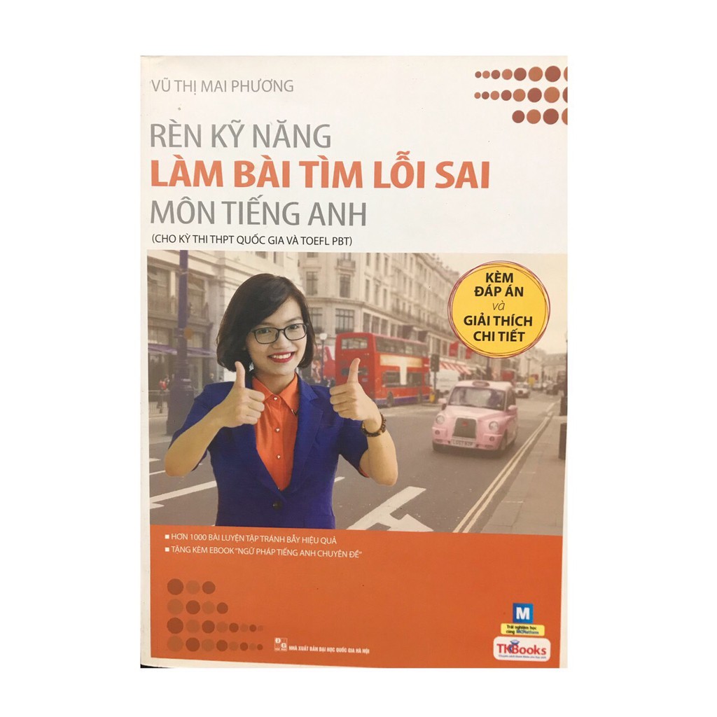 Sách - Rèn kĩ năng làm bài tìm lỗi sai môn tiếng anh