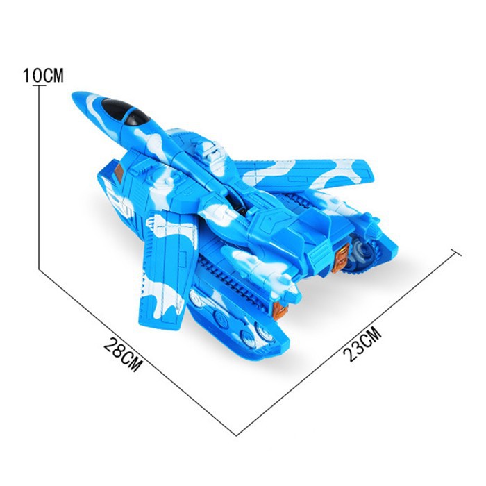 Máy Bay Tiêm Kích Biến Hình Xe Tăng 2 In 1  BMBE1032