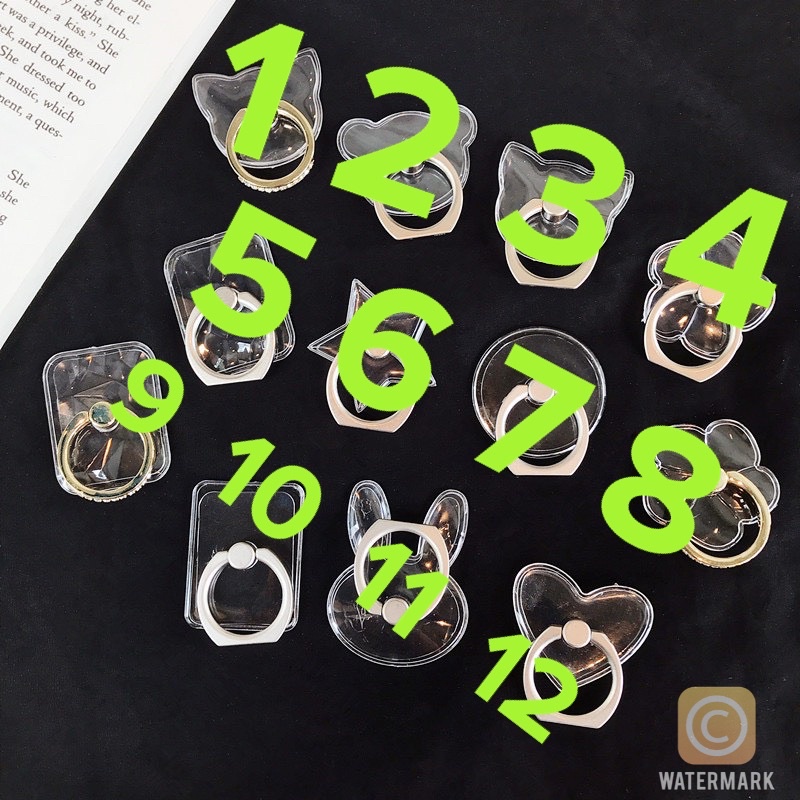 Iring giá đỡ điện thoại hình kute