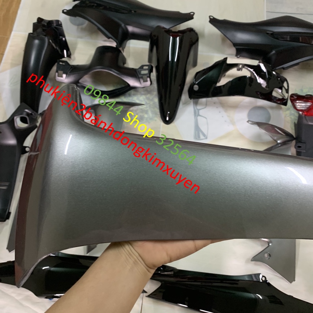 Fuil dàn áo xe WAVE S 100 MÀU ĐEN -WAVE RS-WAVE A 100-wave 50cc -LOẠI ĐẸP