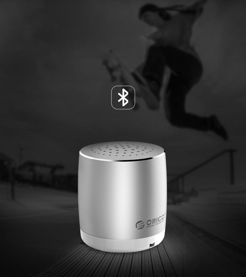 Loa Bluetooth không dây ORICO BS16 kích thước bỏ túi mini có mic