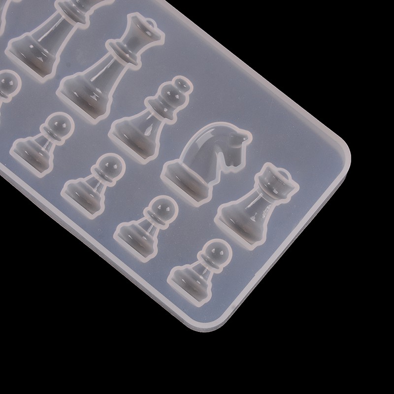 Khuôn silicone Làm Mặt Dây Chuyền Hình Quân Cờ Vua Quốc Tế