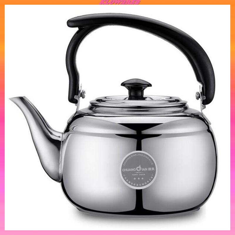 Ấm Trà / Cà Phê Bằng Thép Không Gỉ Kloware2 1L Màu Bạc