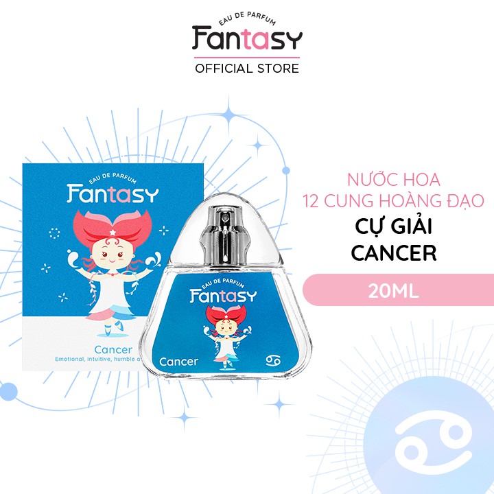 Nước Hoa Fantasy 12 Cung Hoàng Đạo Cự Giải - Cancer 20 ml