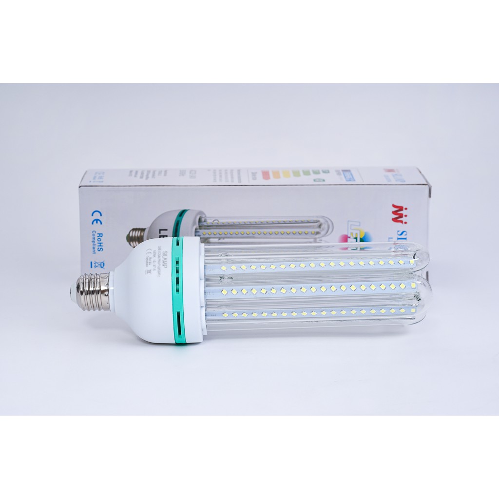 BÓNG ĐÈN LED COMPACT 3U - 4U E27 SIÊU SÁNG TIẾT KIỆM ĐIỆN CHÍNH HÃNG SILAMP