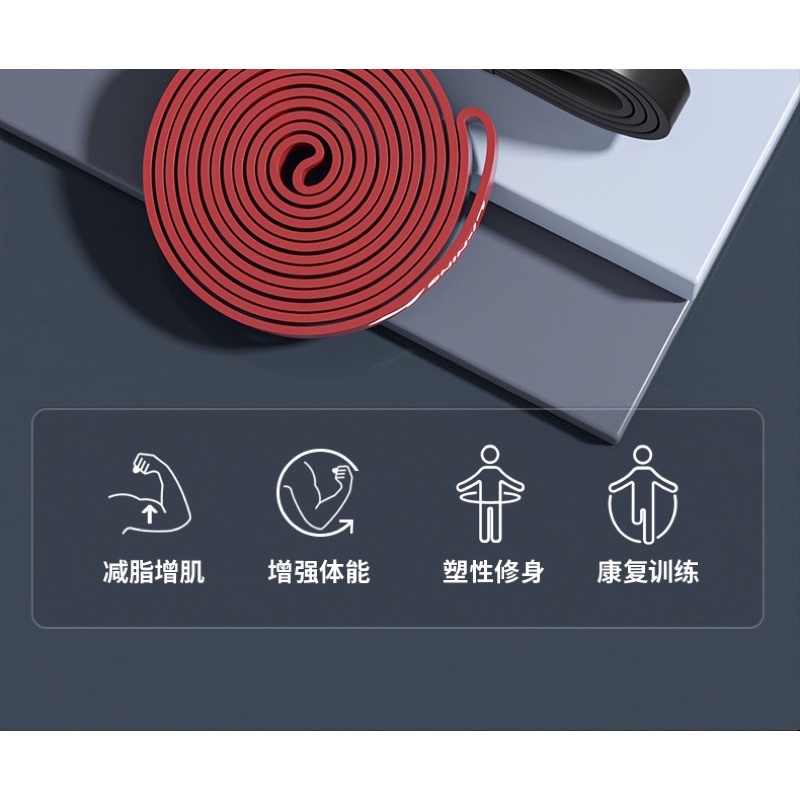 Dây kháng lực tập gym/ yoga/ pilates power band LINING