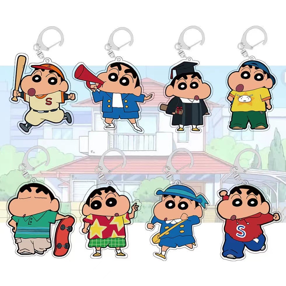 Móc Khóa Hình Cậu Bé Bút Chì Shin-chan Đáng Yêu