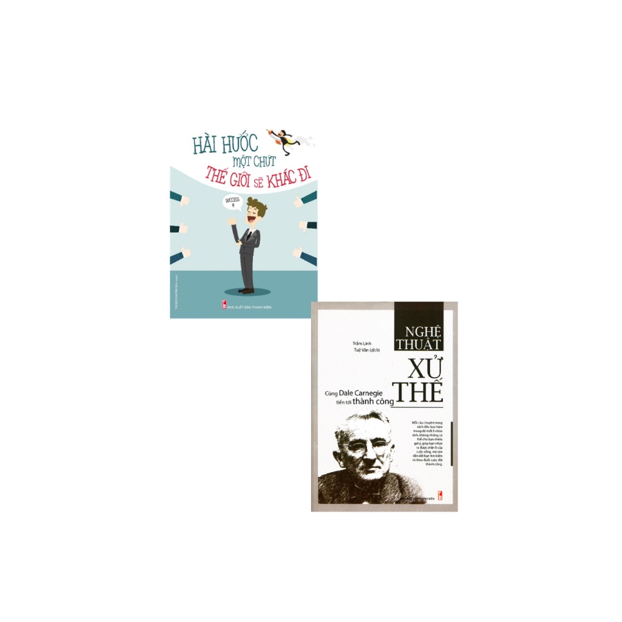 Sách -Combo Hài Hước Một Chút Thế Giới Sẽ Khác Đi + Nghệ Thuật Xử Thế (Bộ 2 Cuốn)