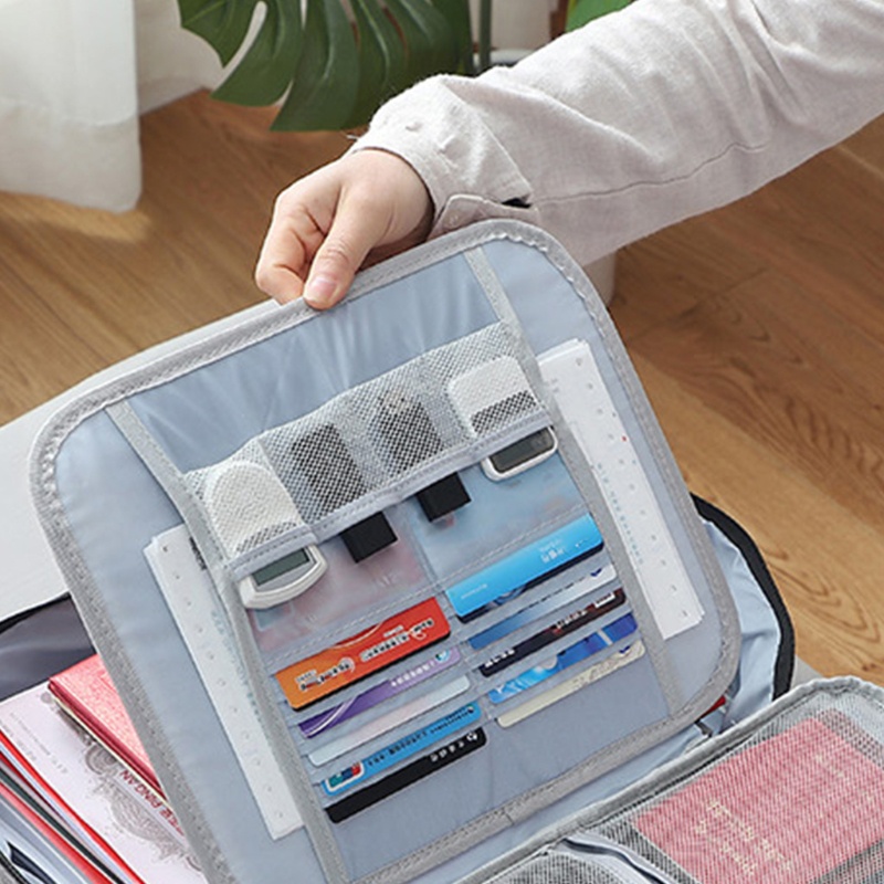 Túi đựng tài liệu có khóa chống thấm nước tiện dụng