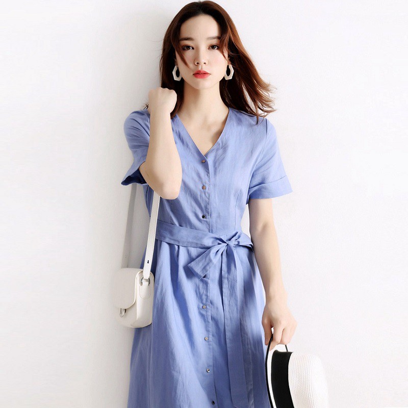 ĐẦM KATE XANH CỔ TIM DUYÊN SÁNG DỄ DIỆN ĐỒ