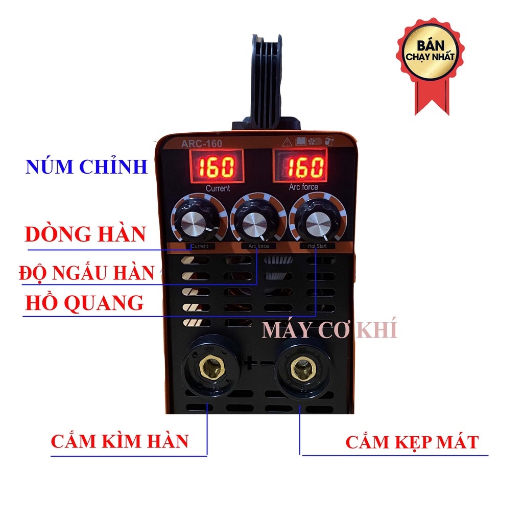 Máy Hàn Điện Tử Mini 160 Gia Đình-Bảo hành 12 tháng