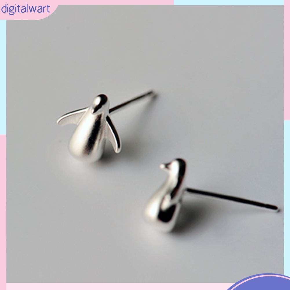 Bông Tai Hình Chim Cánh Cụt 3d Dễ Thương Dành Cho Nữ