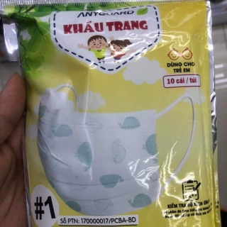 Khẩu trang em bé 10 cái