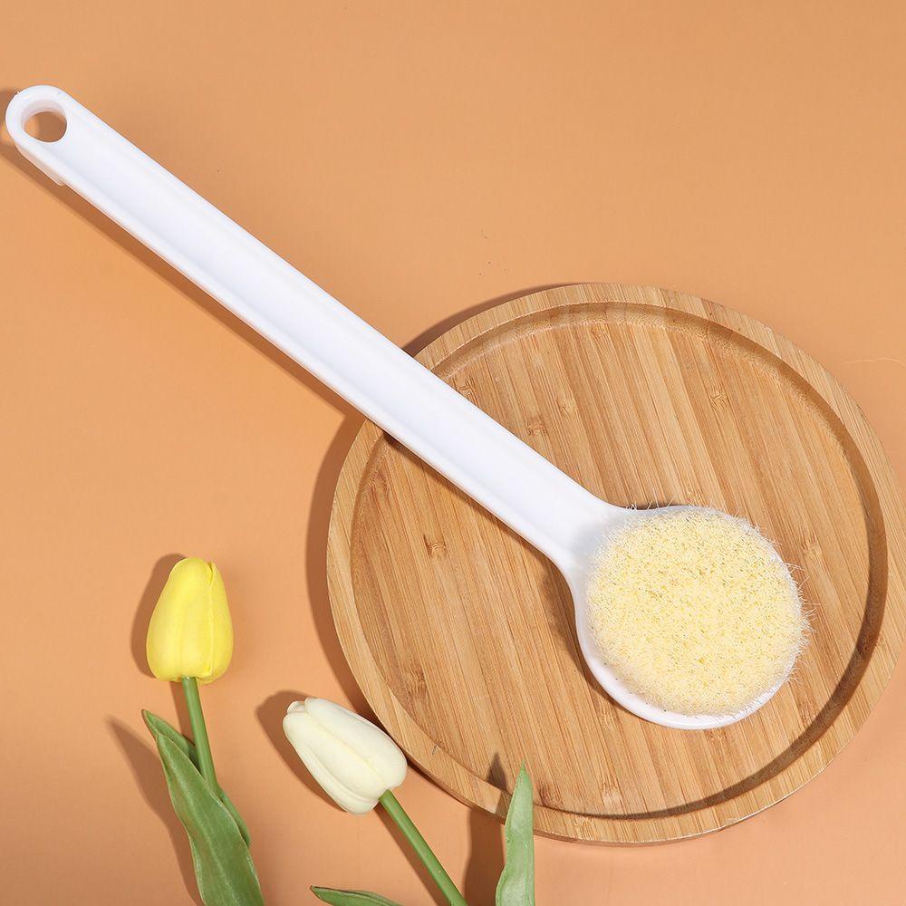 CONOPERY Bàn Chải Tắm Cán Dài Lông Mềm Massage Lưng Khi Tắm