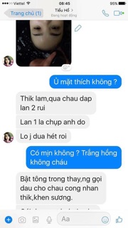 Ủ trắng mặt huyết yến