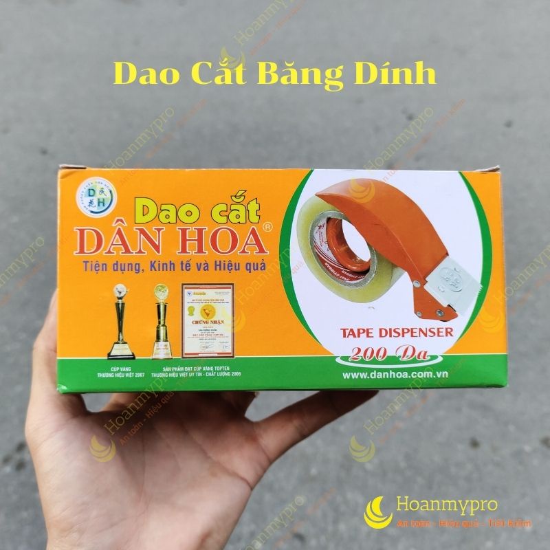 Dao Cắt Băng Dính Cầm Tay Loại To Cuộn 1kg