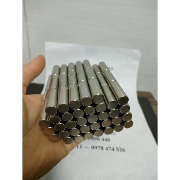 Nam châm trụ tròn dài 3cm đường kính 1cm 10*30mm siêu mạnh