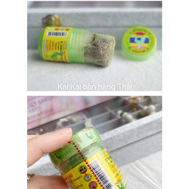 Ống Hít Thông Mũi Hong Thai Thảo Dược Cực Kỳ Thơm Thái Lan Chính Hãng BKPP EarthMix Lisa HongThai