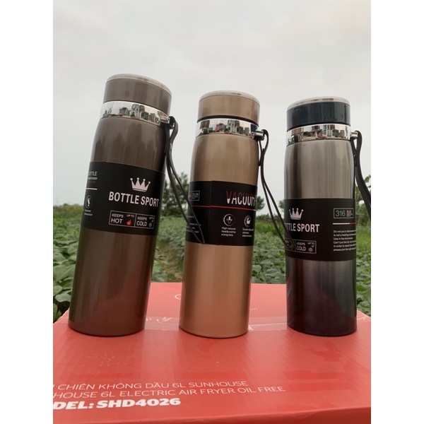 Bình giữ nhiệt kim cương 1000ml cao cấp,an toàn cho sức khoẻ,giữ nhiệt 12h hiệu quả