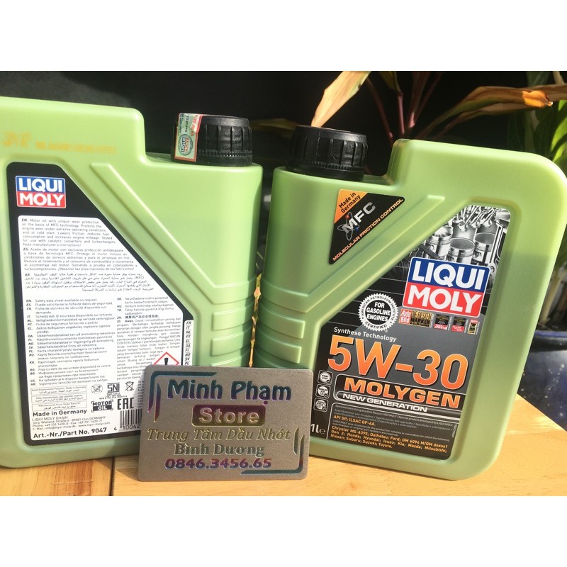 Nhớt Liqui Moly  5W30 dành cho xe tay ga, mát máy, nhẹ xe