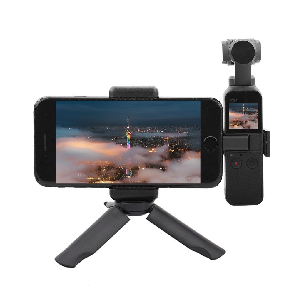 Đế OSMO POCKET cố định vào điện thoại chuẩn ốc 1/4 tripod PULUZ