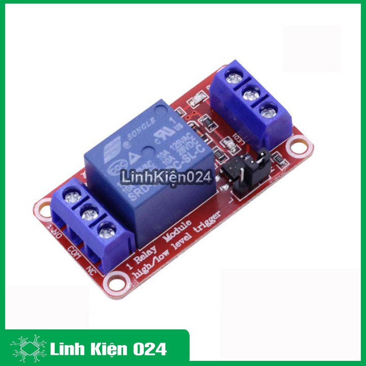 Module Relay 24VDC 1/2 Kênh High/Low