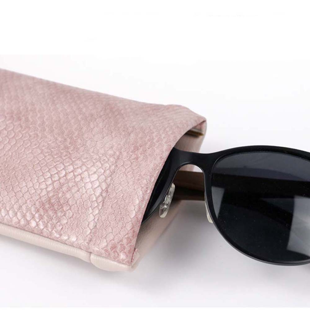 Ví đựng mắt kính bằng da rắn chống trầy