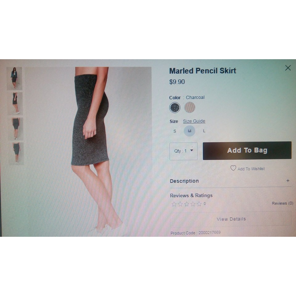 Chân Váy Bút Chì Len - Hàng Xuất Dư Xịn Forever 21 | BigBuy360 - bigbuy360.vn