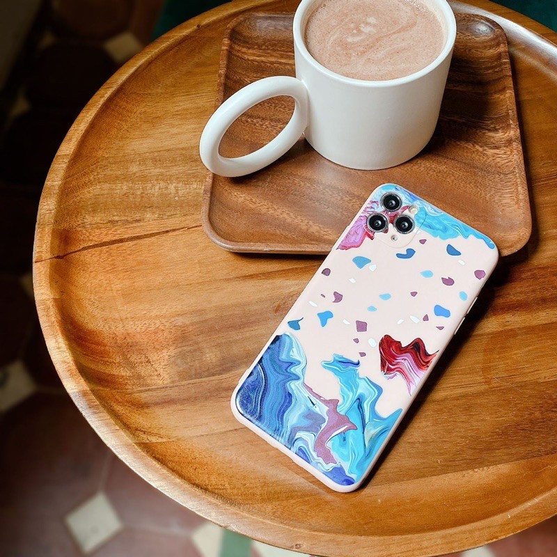 Ốp iphone  12 Pro max 12 Mini 11 Pro Max 11 11 Pro Xs max X xr 8plus 7plus Sắc màu silicon bảo vệ camera
