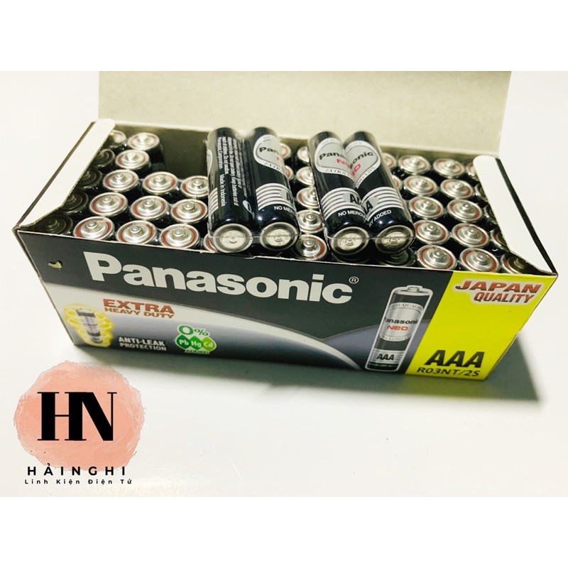 PIN AAA  Panasonic Neo R03NT Combo 10 Viên Hoặc Hộp 60 Viên
