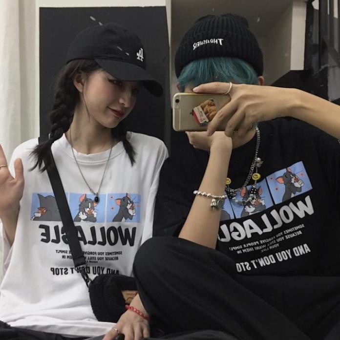 Áo phông nam nữ form rộng A57, Áo thun nam nữ tay lỡ unisex | BigBuy360 - bigbuy360.vn